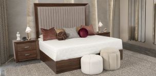 Recámara King Size Balandra CL Café 3 Piezas