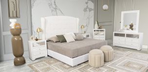 Recámara King Size Perla Plus 5 Piezas