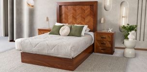 Recamara Queen Size Singapur 3 Piezas