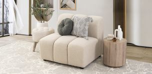 Sillón Casa Anahí Taurus Beige