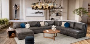 Sala Gea Montana Gris 4 Piezas