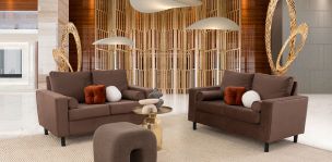 Sala Landmark Café 2 Piezas