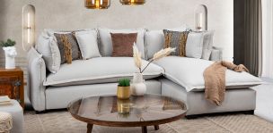 Sala Modular Derecha Polet Blanco Humo