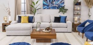 Sala Creta Plus Moka 3 Piezas