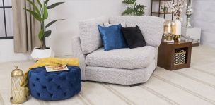 Sillón Esquinero Creta Plus Moka