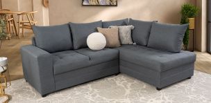 Sala Modular Derecha Sofía Gris Grafito