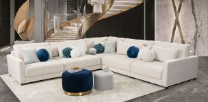 Sala Eland CL Blanco 5 Piezas