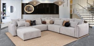 Sala Molarin CL Gris 5 Piezas