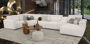 Sala Cloe CL Beige 6 Piezas