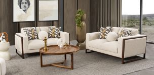 Sala Avino Beige (Boal) 2 Piezas 