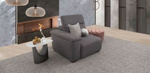 Sillón Sin Brazos Cloe CL Gris