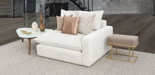 Sillón Brazo Derecho Macca Blanco