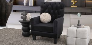 Sillón Ocasional Jeferson Negro