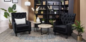 Sillón Ocasional Jeferson Negro
