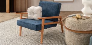 Sillón Ocasional Briton  Navy