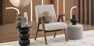 Sillón Ocasional  Norton  Fiora Linen