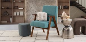 Sillón Ocasional  Norton  Fiora Turquoise