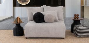 Sillón Sin Brazos Molarin CL Gris