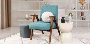 Sillón Ocasional  Norton  Fiora Turquoise