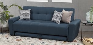 Sofá Cama Con Cama Baja Irlanda New Azul