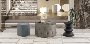 Taburete Bongo PL Gris