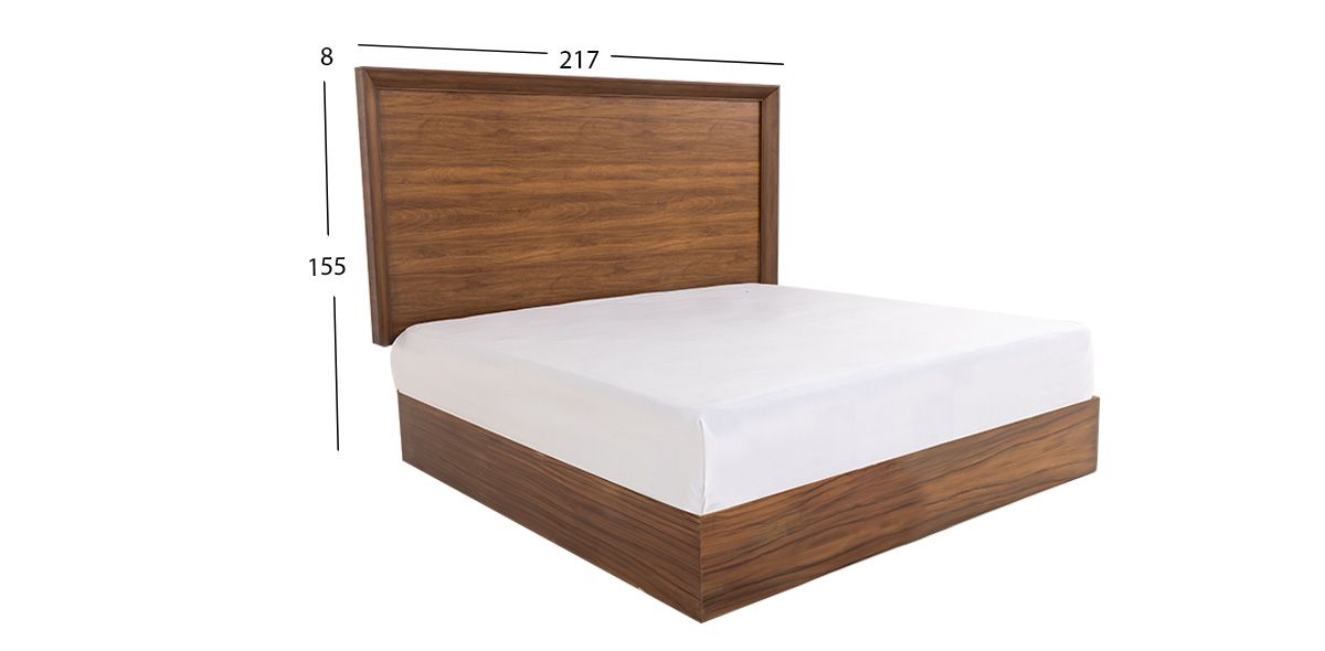 Cabecera King Size Maileny Lisa Café