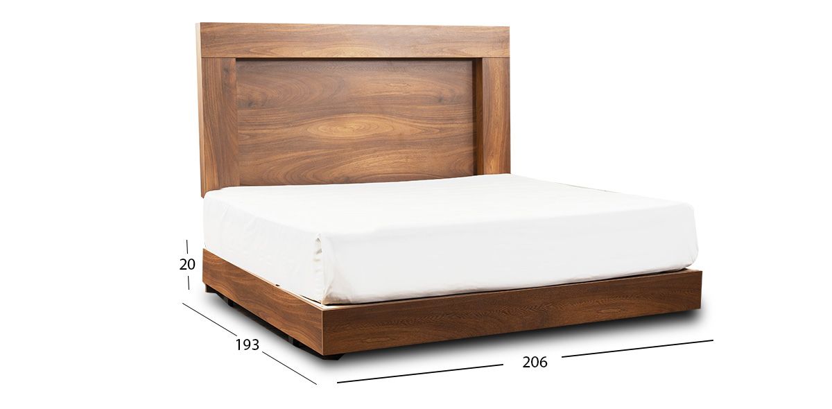 Base de Cama Marbella Parota King Size