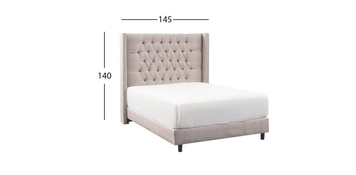 Cabecera Matrimonial Estela HS Beige