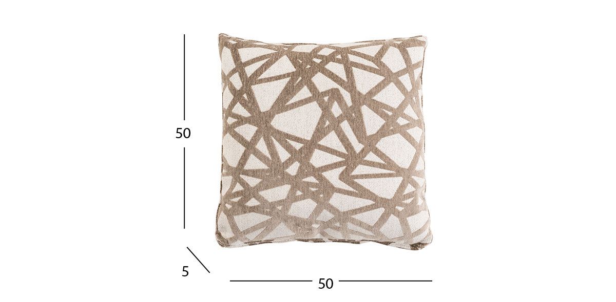 Cojín Decorativo Tamari Café (Boal) 