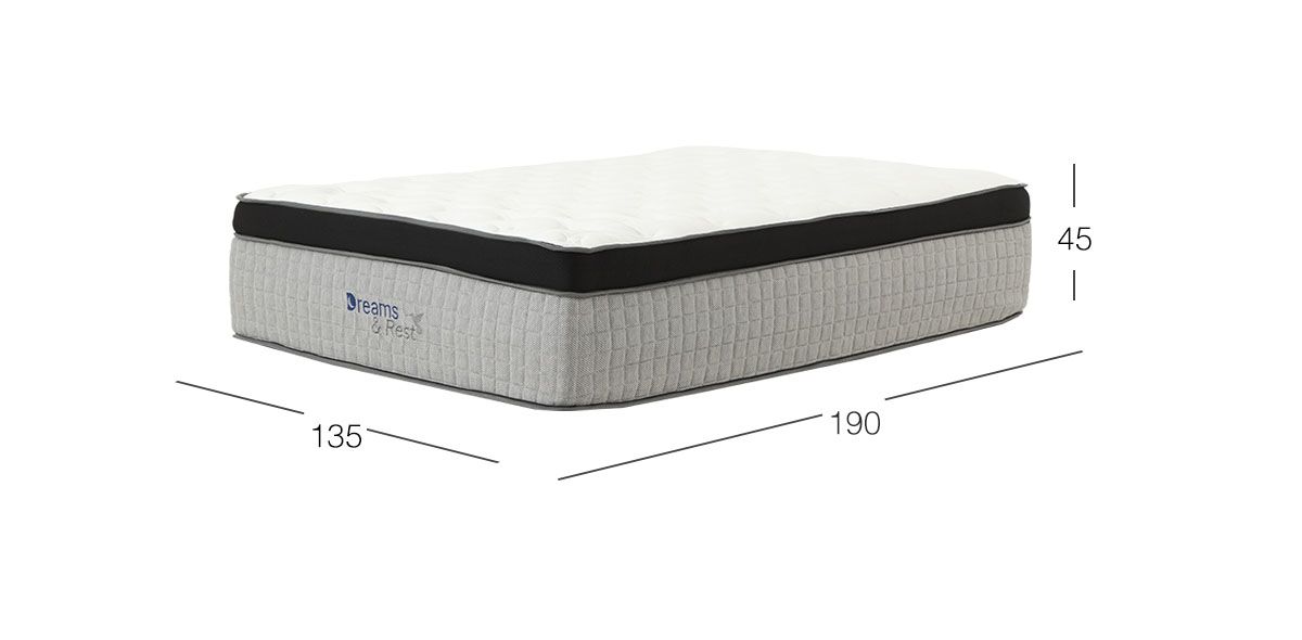 Colchón Dreams & Rest Matrimonial Memory Foam Cardinal 