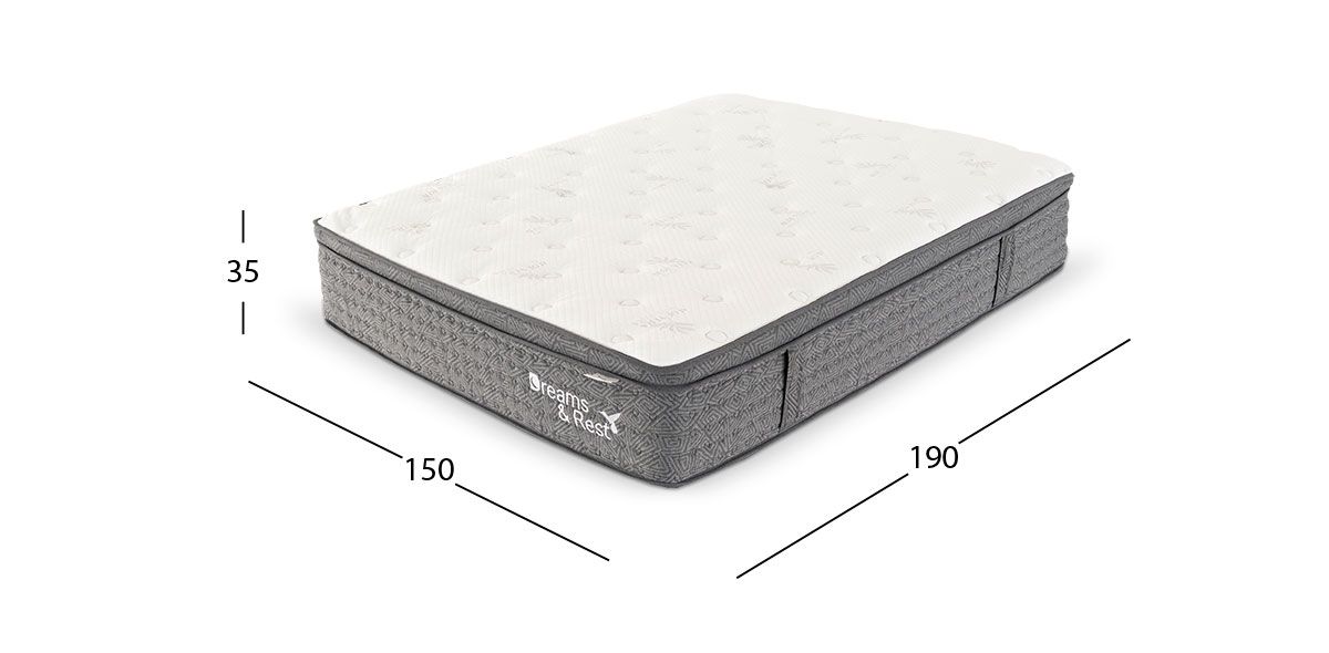 Colchón Dreams & Rest Queen Size Memory Foam Eagle 
