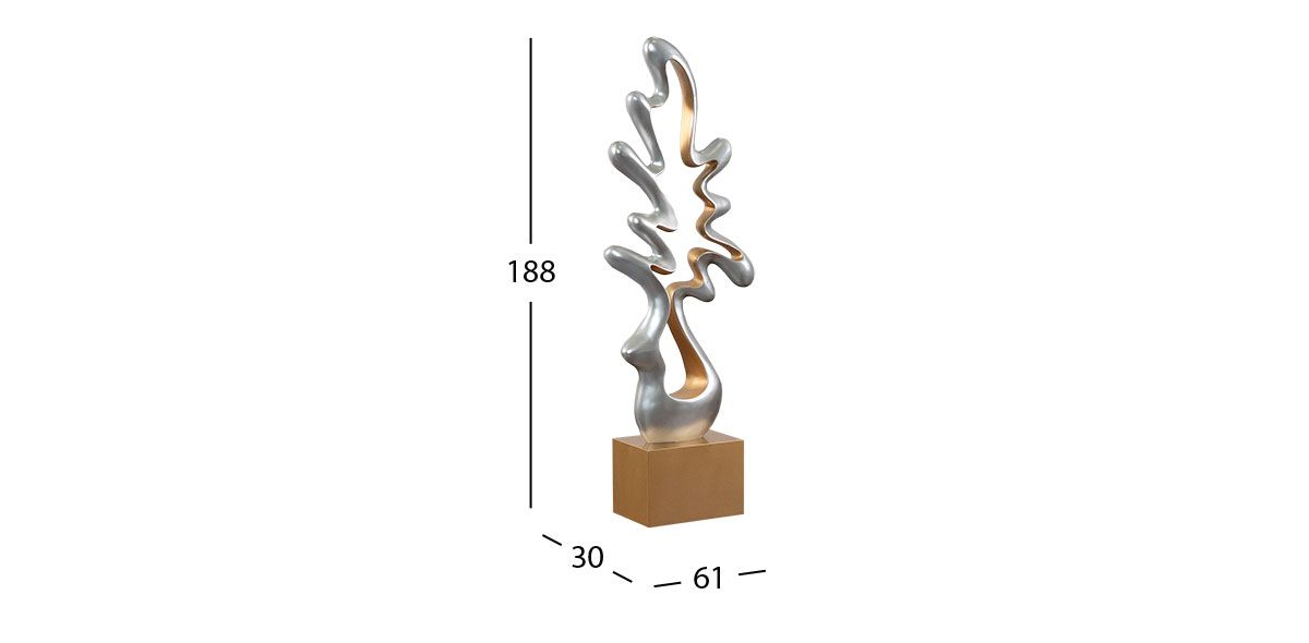 Escultura Basilea Plata