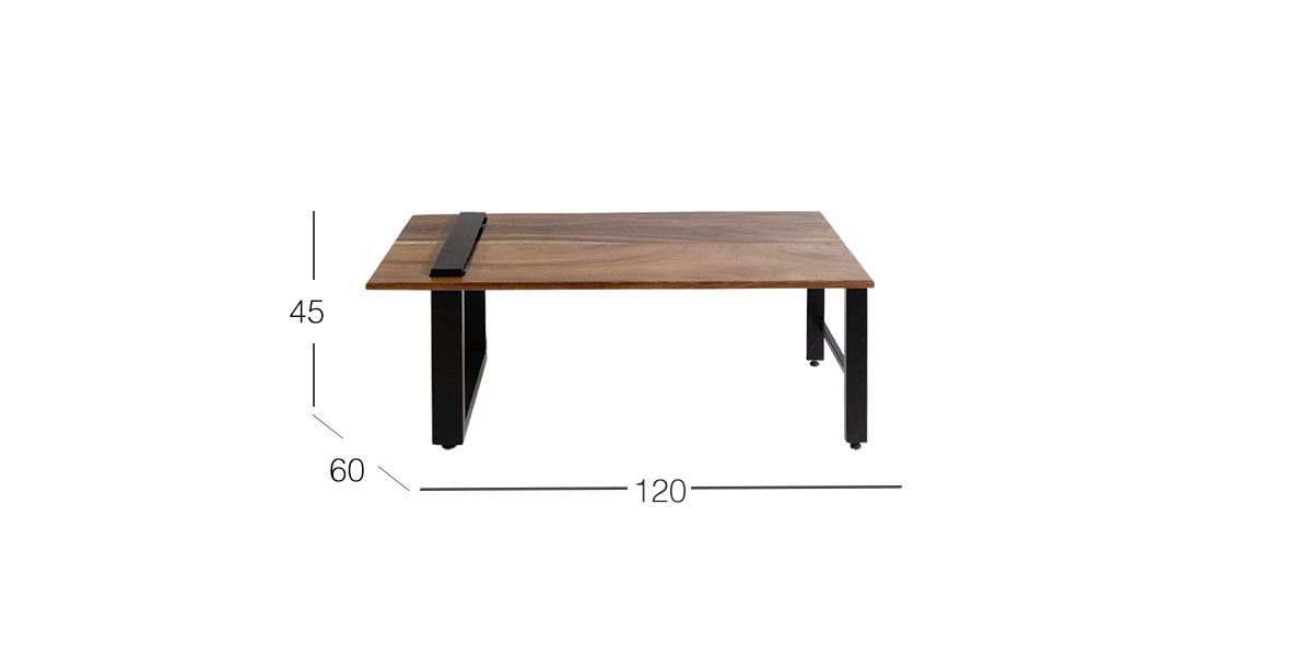 Mesa De Centro Obsidian CW-PG Café