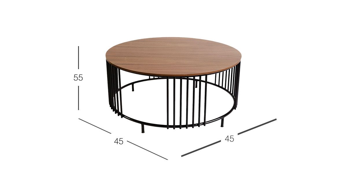 Mesa De Centro Praga CW-PG Café