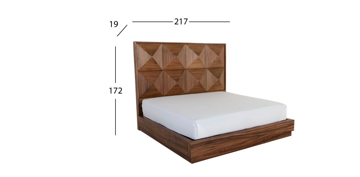 Cabecera King Size Elyn Café