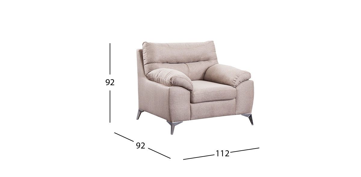 Sillón Bristol  Beige