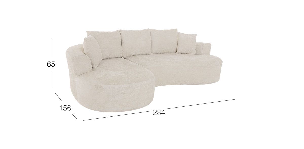Sala En L Atellier Beige