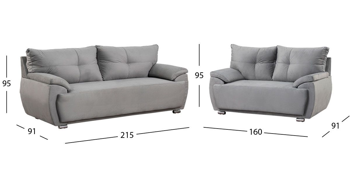 Sala  Cartagena Soft New  Gris Oxford