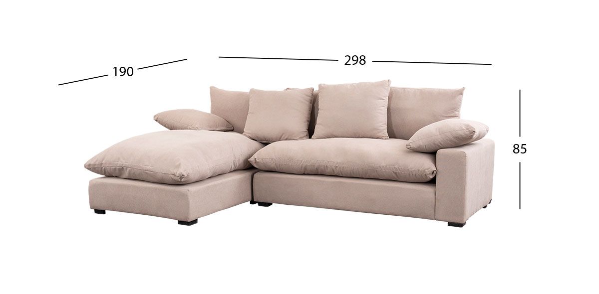 Sala Modular Izquierda Cloud Beige
