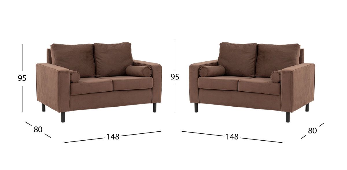 Sala Landmark Café 2 Piezas