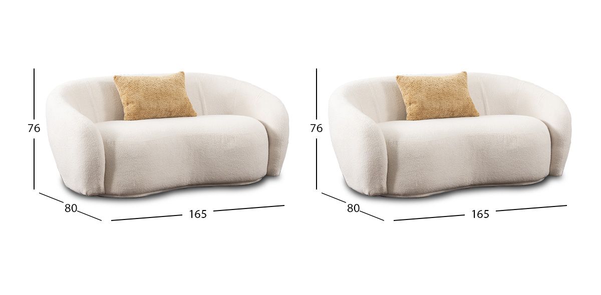 Sala Silencio Blanco 2 Piezas