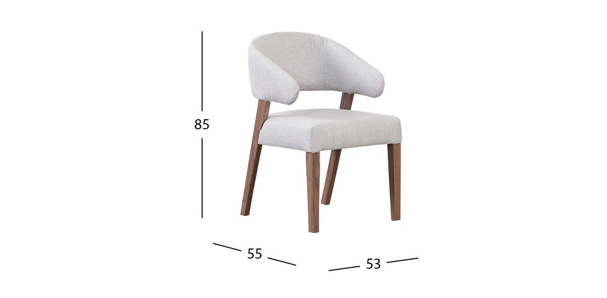 Silla Mumbai Gris