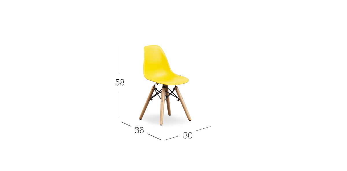 Silla Infantil Atlas PL Amarillo