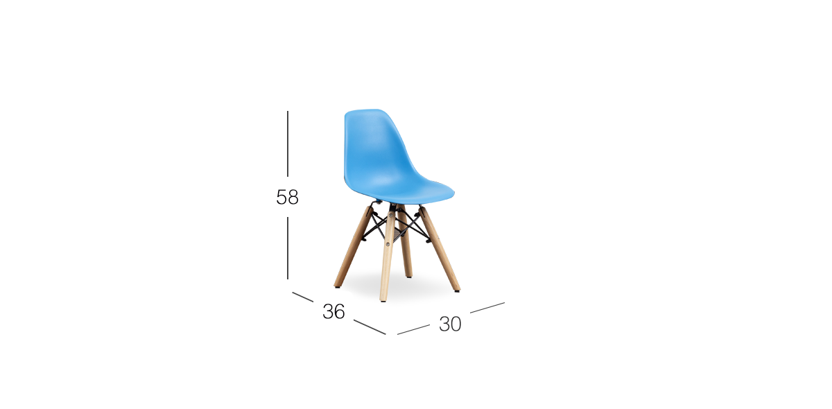 Silla Infantil Atlas PL Azul