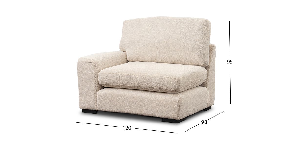 Sillón Con Brazo Creta Plus Algodón