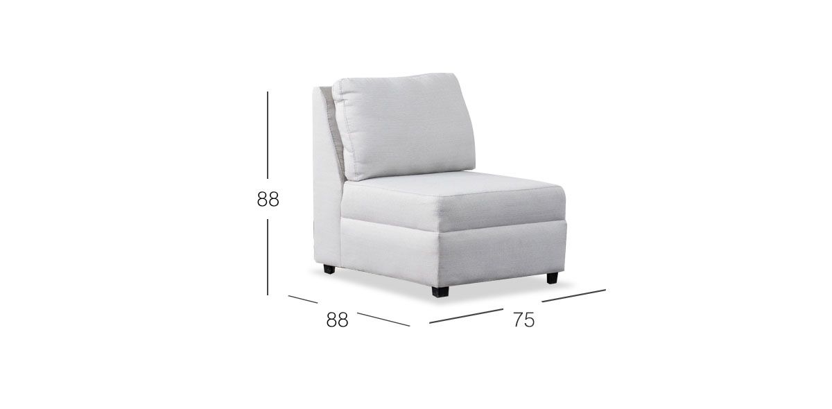 Sillón Gea Blanco