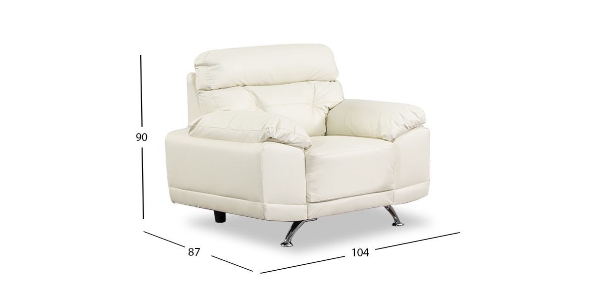 Sillón San Marino Blanco CD