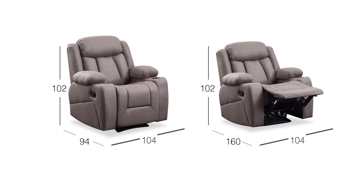 Sillón Reclinable Max Beige