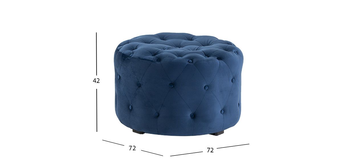 Taburete Bongo PL Azul